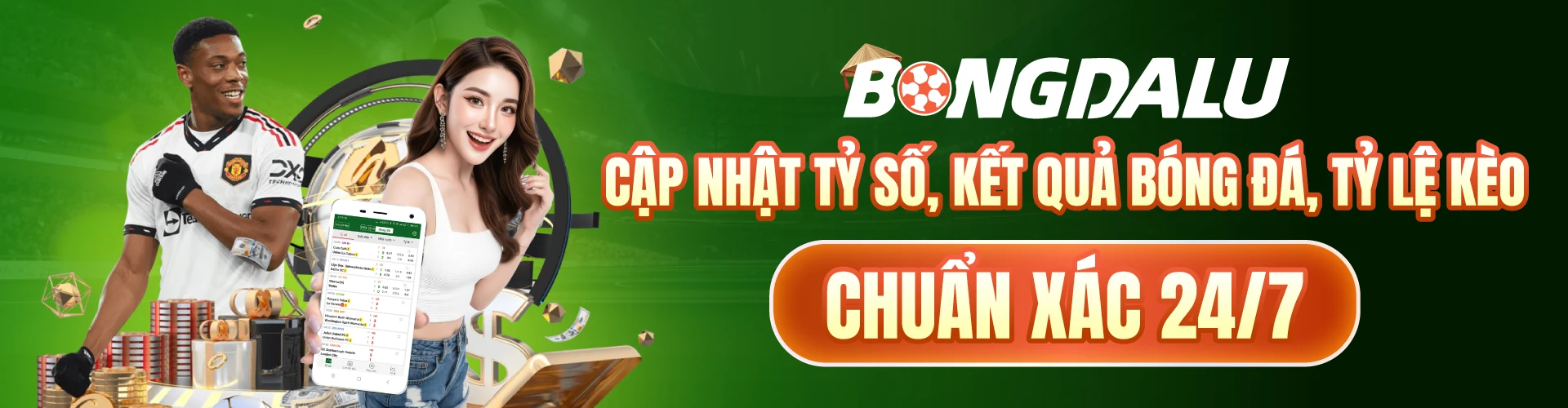 BONGDALU - Cập Nhật Tỷ Số, Kết Quả Bóng Đá, Tỷ Lệ Kèo Chuẩn Xác 24/7