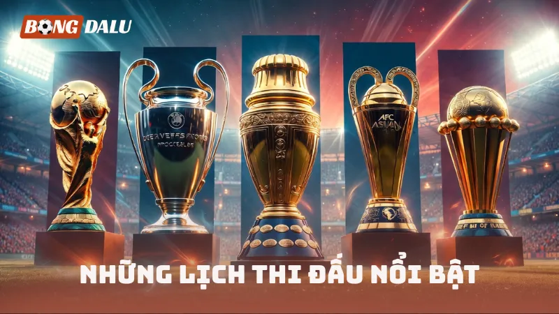 Những lịch thi đấu nổi bật